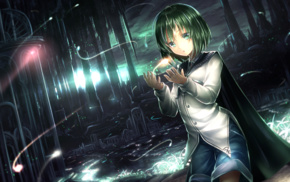 Wriggle Nightbug, Touhou, anime girls, artwork