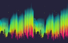 colorful, aurorae