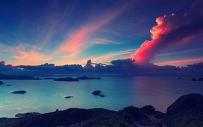 landscape, sky, nature