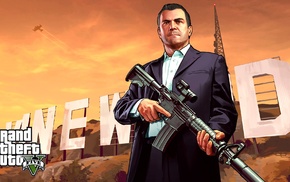 video game characters, Grand Theft Auto V, Rockstar Games