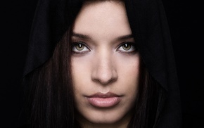 girl, face, portrait, model