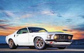 car, Ford Mustang, muscle cars