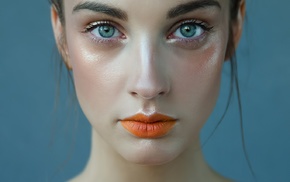 face, girl, portrait, Alla Berger, model