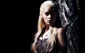 Daenerys Targaryen, Emilia Clarke, girl, Game of Thrones, TV, celebrity