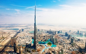 Burj Khalifa, building, United Arab Emirates, Dubai