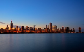 Chicago, skyscraper, cityscape, USA, city