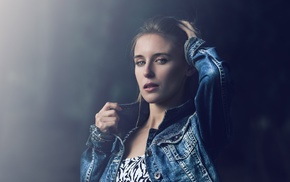 girl, face, model