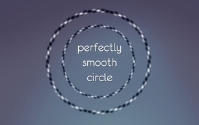 circle, quote, optical illusion, minimalism, symmetry, simple background