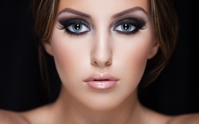 girl, portrait, face