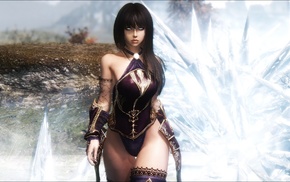 brunette, fantasy art