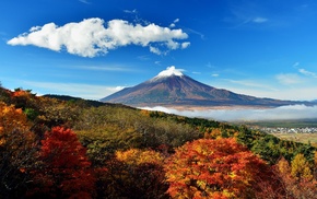 Japan, nature, landscape, mountain