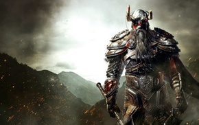 video games, The Elder Scrolls, Vikings, fantasy art