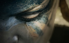 eyes, face, Hellblade