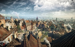 city, The Witcher 3 Wild Hunt, The Witcher, cityscape, video games