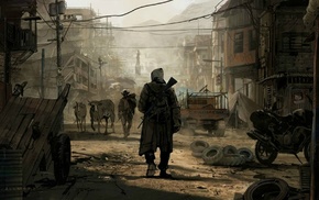 concept art, apocalyptic