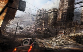 concept art, apocalyptic