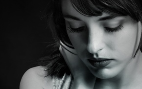 girl, face, portrait