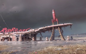 Fallout, concept art, Fallout 4