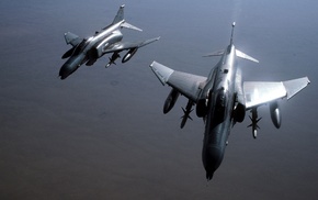 military, airplane, F, 4 Phantom II, air force