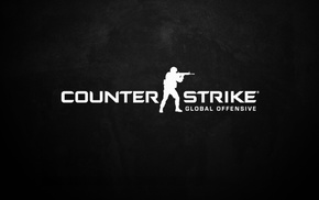 simple background, Counter, Strike Global Offensive, Strike