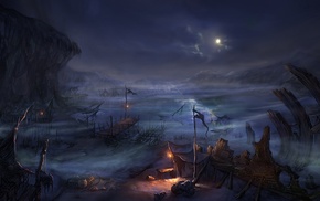 illustration, fantasy art, Diablo III