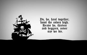 pirates, internet, text, The Pirate Bay