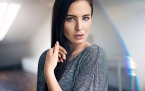 girl, face, portrait