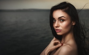 girl, face, portrait