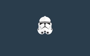 Star Wars, minimalism, helmet, stormtrooper