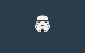 minimalism, Star Wars, stormtrooper, helmet