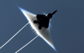 sonic booms, F, 22 Raptor, aircraft