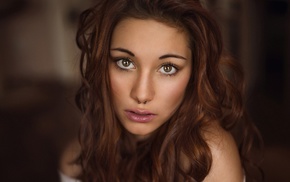 redhead, face, model, girl, portrait, Victoria Ryzhevolosaya