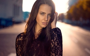 face, portrait, girl