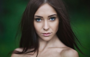 portrait, face, girl, Victoria Unknown, model