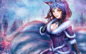 anime girls, animals
