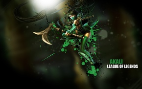 League of Legends, video games, Akali