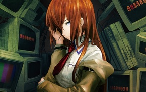 anime, SteinsGate, Makise Kurisu, anime girls