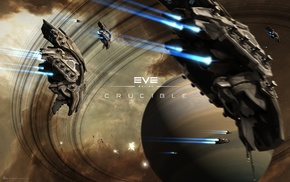 spaceship, EVE Online, space, Amarr