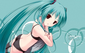 anime girls, Hatsune Miku