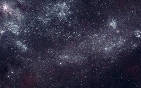 stars, space, galaxy, Large Magellanic Cloud