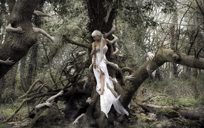 fantasy art, girl outdoors, model, girl