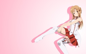 anime, artwork, Yuuki Asuna, Sword Art Online, anime girls