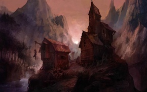Castlevania, Castlevania Mirror of Fate, video games, concept art