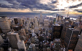 cityscape, New York City, skyscraper