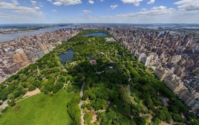 cityscape, urban, park, New York City, Central Park, city