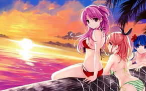 anime girls, anime
