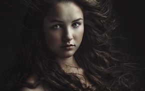 portrait, girl