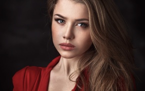 model, girl, portrait, face, blonde
