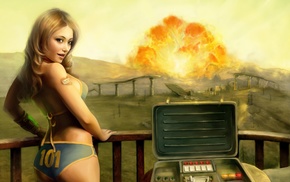 video games, fantasy art, Fallout