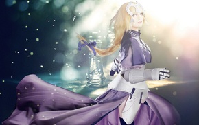Saber, Fate Series, lights, Jehanne Darc, cosplay, chess